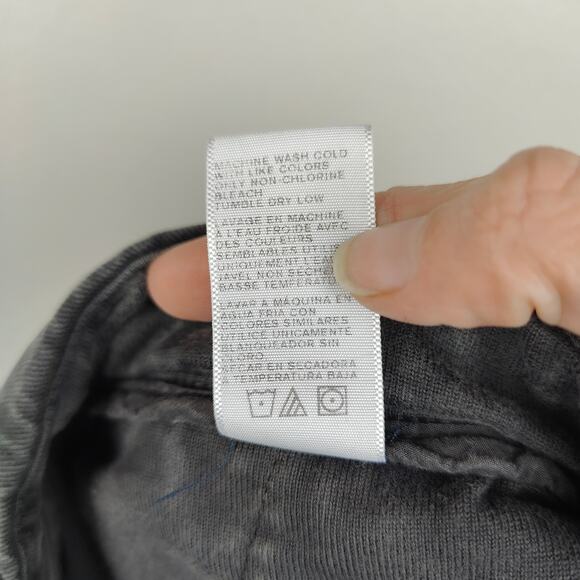 Standard‎ James Perse Pants Womens 2 Medium Black Cotton Blend Tapered Lounge - Picture 9 of 10